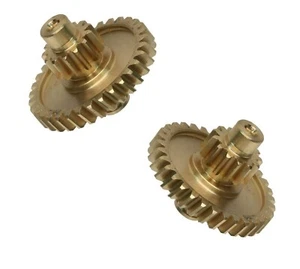 URO 94456443001PRM Set of 2 Sunroof Drive Gear For Porsche 924 944 968 - Picture 1 of 1