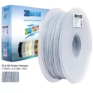 3DBUYER? 3D Printer Filament, Marble Color PLA Filament 1.75mm 1KG Spool - Picture 1 of 7