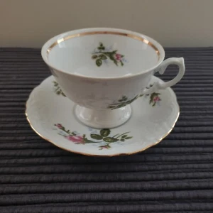 Tazza e piattino Royal Kent Cina Polonia rosa bavarese OTTIME CONDIZIONI - Foto 1 di 8