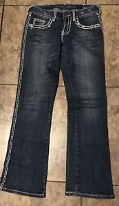 Cowgirl Tuff Co. Angie Western Bootcut Jeans Gr. 28x30 mit Strass #1362 - Bild 1 von 17