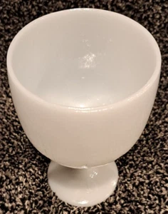 Milchglas Kelch - 16 Unzen, eingebettete Stern Designs, weiß, 6 hoch, 4 Durchmesser - Bild 1 von 7