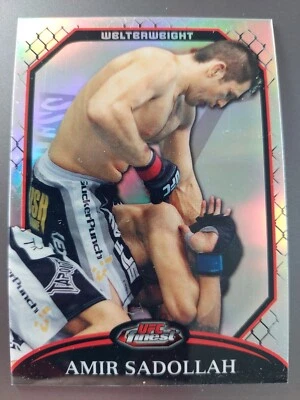 Amir Sadollah #58 2011 Topps UFC Finest Refractor #174/888 - Image 1 of 2