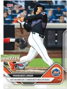 Francisco Lindor 2025 Topps Now #81 - Presale - Picture 1 of 2