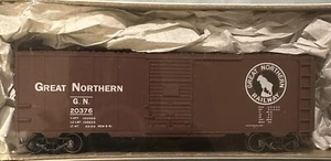 Accurail 3540 HO Scale AAR 40’ Steel Box Car ~ Great Northern (GN) 20376 - Picture 1 of 2