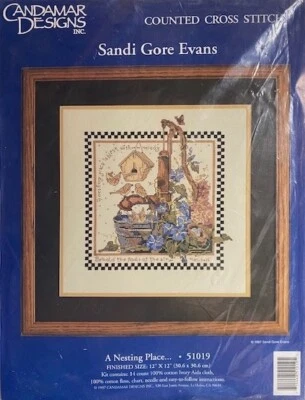 I Believe in Miracles and A Nesting Place- 2 KITS by Sandi Evans NEW - UNOPENED! - Image 1 of 4