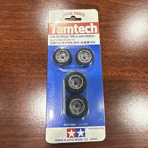 VINTAGE TAMIYA 1/24 RC SPARE PARTS #40004 TAMTECH TIRE A WITH WHEEL NEW 2604.700 - Picture 1 of 19