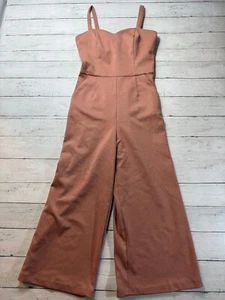 Have Damen Jumpsuit braun Herzausschnitt ärmellos weites Bein Einteiler Größe: S - Bild 1 von 6
