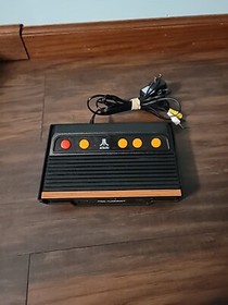 ATARI FLASHBACK CLASSIC GAMING CONSOLE NO CONTROLLERS BUILT IN GAMES TESTED