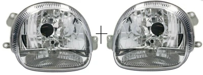 2X SCHEINWERFER VORNE LINKS + RECHTS ELEKTRISCH FUR  RENAULT TWINGO I 96-07 H4 - Bild 1 von 2
