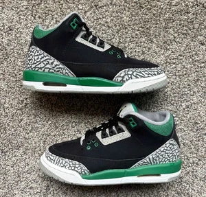 Nike Air Jordan 3 Retro Pine Green Größe 4,5 Jugend (Größe 6 Damen) - Bild 1 von 8