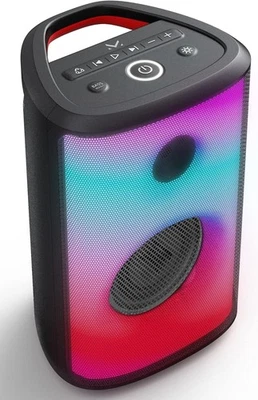 DIFFUSORE PORTATILE CASSA BLUETOOTH MP3 KARAOKE USB AUX 300 WATT MAJESTIC FLAME - Immagine 1 di 4
