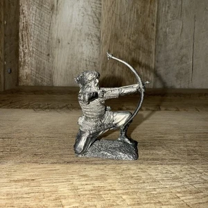 Zinn Zinnlegierung russischer Bogenschütze Wikinger historische Figuren 3" Soldat - Bild 1 von 4
