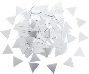 100PCS Small Mirrors for Crafts, 1 Inch Mini Pieces DIY Diamond...  - Picture 1 of 7