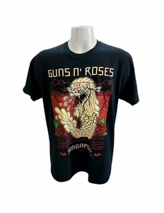 T-shirt Guns N Roses Not In This Lifetime 2017 tour concerto Singapore taglia Large - Foto 1 di 7