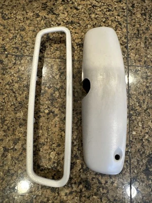 97-99 Mercedes R129 W140 интерьер заднего вида внутреннее зеркало отделка рама ORION серый - Изображение 1 из 4