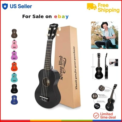 Ukelele tilo 21 pulgadas principiante cuatro cuerdas guitarra hawaiana música regalo Foto 1 de 4
