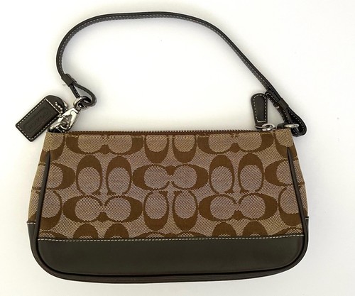 Mini borsa vintage Y2K Coach Hampton Demi Pouch 6094 modello C firmato