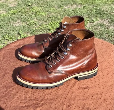 Red Wing 9111 Round Toe Boots Size 9D Newly Customized Please Read Made In 🇺🇸 - Image 1 of 4