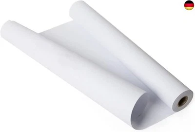 MARKE PALUDO PALUDO Zeichenpapier Rolle, 43 cm x 20m Weiße Papierrolle 80 g/m, Malpapier