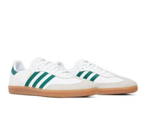 adidas Samba Sneakers Team Mexico Logo Retro White Trainers Originals Men Size13 - Picture 1 of 5