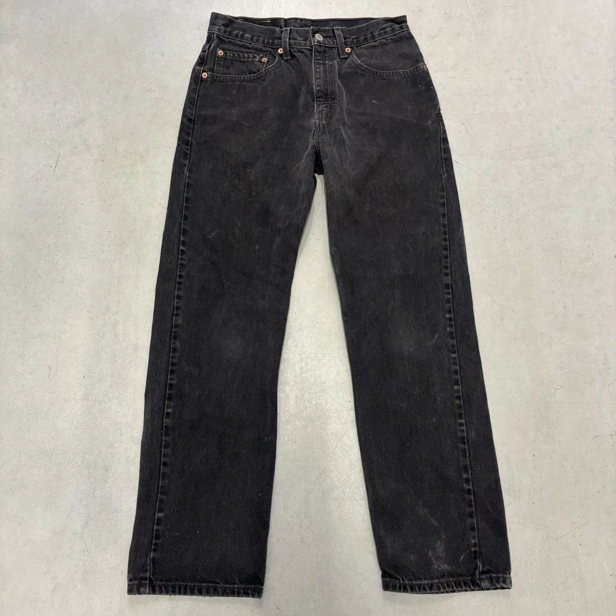 Levi's 505 Black Jeans for Men for sale - eBay