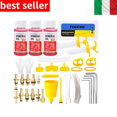 Kit Spurgo Freni per Shimano, TEKTRO, MAGURA, 180ML Olio Minerale Universale ... - Immagine 1 di 4
