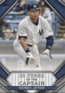 Actualización Topps 2020 Derek Jeter 20 años del capitán - Yankees de Nueva York - Yoc-06 - Imagen 1 de 1