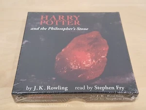 Harry Potter &the Philosopher's Stone read by Stephen Fry 7 cd set, tracked post - Picture 1 of 2