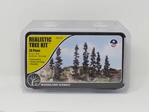 Woodland Scenics 1113 Forest Green Pine Conifer Realistic Tree Kit 2.5" - 6" - Picture 1 of 4