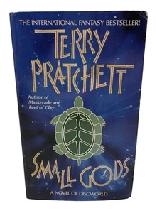Terry Pratchett "Small Gods" Paperback book Novel 2000 READ - Picture 1 of 5