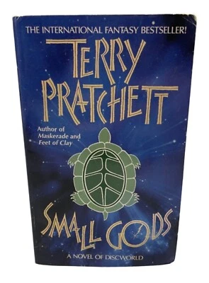 Terry Pratchett "Small Gods" Paperback book Novel 2000 READ - Image 1 of 4