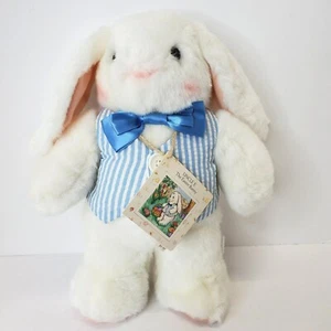 Hallmark Uncle E the Easter Bunny Card Tag Plush Doll Stuffed Animal 13" New - Picture 1 of 9