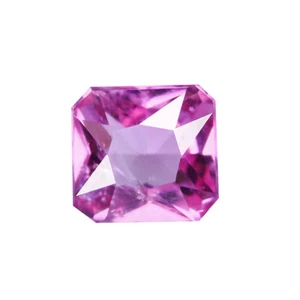 0.25 Ct Pretty Octagan 3.8 x 3.5 MM Pink Mozambique Natural Pink Tourmaline - Imagen 1 de 5