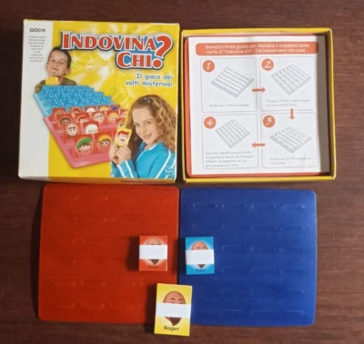 INDOVINA CHI? VERSIONE TASCABILE 2009 HASBRO MB GIOCHI CVSM - Immagine 1 di 4