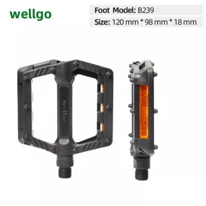 Wellgo B239 Pedals Portable Mountain Bicycle Pedals Double DU - Picture 1 of 1