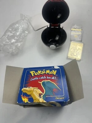 Pokemon Charizard 23K Gold Plated W/ Authenticity Trading Card 1999 Nintendo - Image 1 of 4