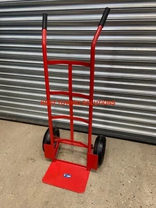 New Heavy Duty Sack Truck with Big 200kg Capacity Pneumatic Wheels Curved Back✅ - Picture 1 of 9