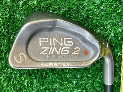 Дамы Ping Zing 2 сэнд-ведж S U34 графит женщин Flex красная точка RH правой рукой - Изображение 1 из 4