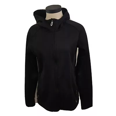 Spyder Women's Jacket Full Zip Activewear Hooded Black Size Large.   1H • 33€