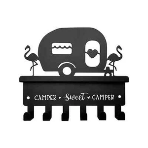 Camper Key Holder for Wall Decorative, Camping Decor, Camper Accessories for ... - Picture 1 of 8