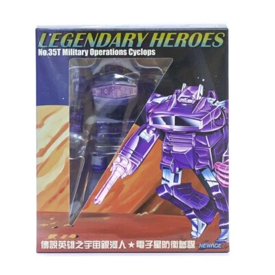  Newage H35T Cyclops Shockwave Transparent Ver. Action Figure toy In stock - Image 1 of 4
