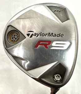 TaylorMade R9 3 Fairway Wood 15* Grafalloy Prolaunch Stiff Flex Shaft - Picture 1 of 10