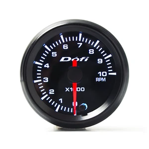 2" 52mm 7 Color LED Digital Tachometer Gauge Meter 0-10000 RPM Car Universal 12v - Picture 1 of 10