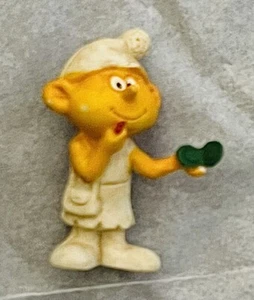 Vintage Gelb 1982 T.M. NUD-NICKS NUD NICK SCHLUMPF Wichtel Figur Akzeptabel - Bild 1 von 2