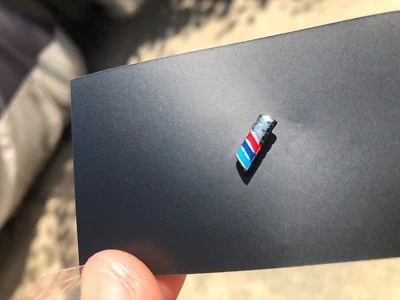 BMW ORIGINAL ///M TIE JACKET PIN BADGE 428i 435i F30 E39 E38 E36 E65 E66 E30 E90 - Image 1 of 3