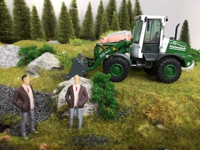 NZG Liebherr Radlader L 510 Helmreich grün 1:50 NEU OVP Art. 542 - Bild 1 von 4