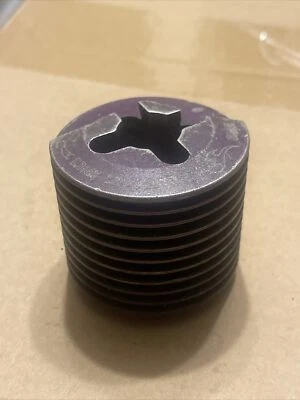 HPI Nitro Star F4.6 Engine Cooling Head Only  RC Gas Motor Savage Purple Head - Image 1 of 3