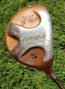 Taylor Made Burner 5 Wood R-80 Plus Bubble Shafts. RH, Used - Picture 1 of 5
