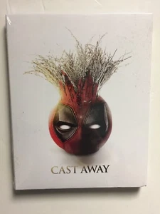 Cast Away (Blu-ray, 2018) NEW w/Deadpool photobomb slipcover - Picture 1 of 2