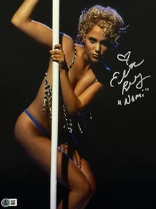 Hot Sexy Elizabeth Berkley Signed 11x14 Photo Autograph Beckett Witness - Picture 1 of 2